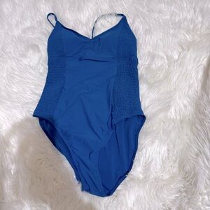 Catalina one‎ piece blue swimsuit size 12